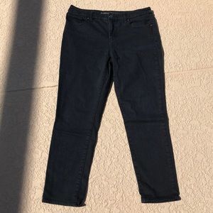 Chico’s So Slimming Black Ankle Jean